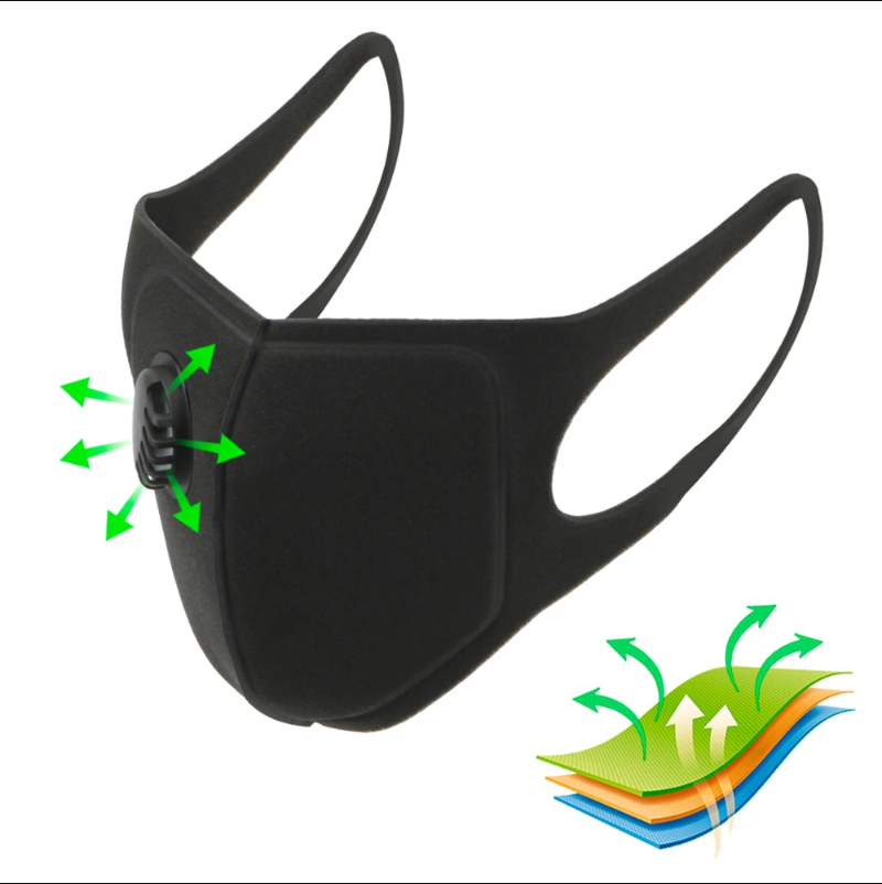 Masque buccal unisexe 1/5 pièc - Pm2.5 Filter Insert avis et prix